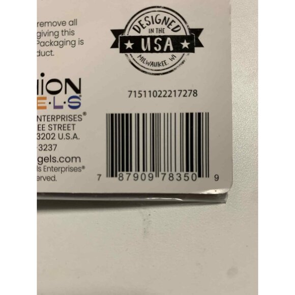 Fashion Angels Nylon Fanny Pack Elastic Pencil Pouch Black/Neon - Picture 7 of 8